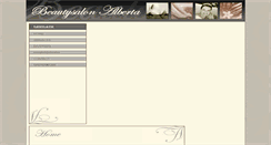 Desktop Screenshot of albertabeautysalon.nl